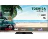 55" 4K QLED Toshiba Smart-TV med inbyggd Chromecast, Android