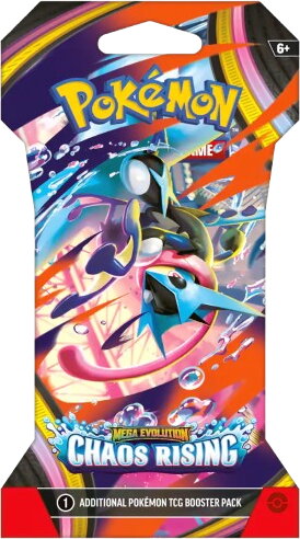 Pokemon ME4 Chaos Rising Sleeved Booster