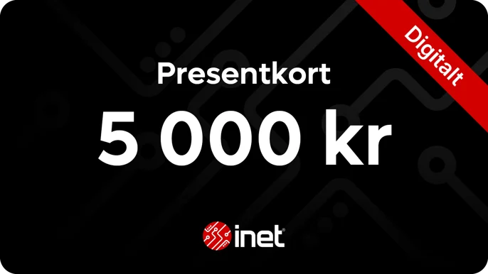 Inet Presentkort Digitalt 5000 kr