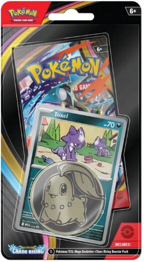 Pokemon ME4 Chaos Rising Checklane Booster
