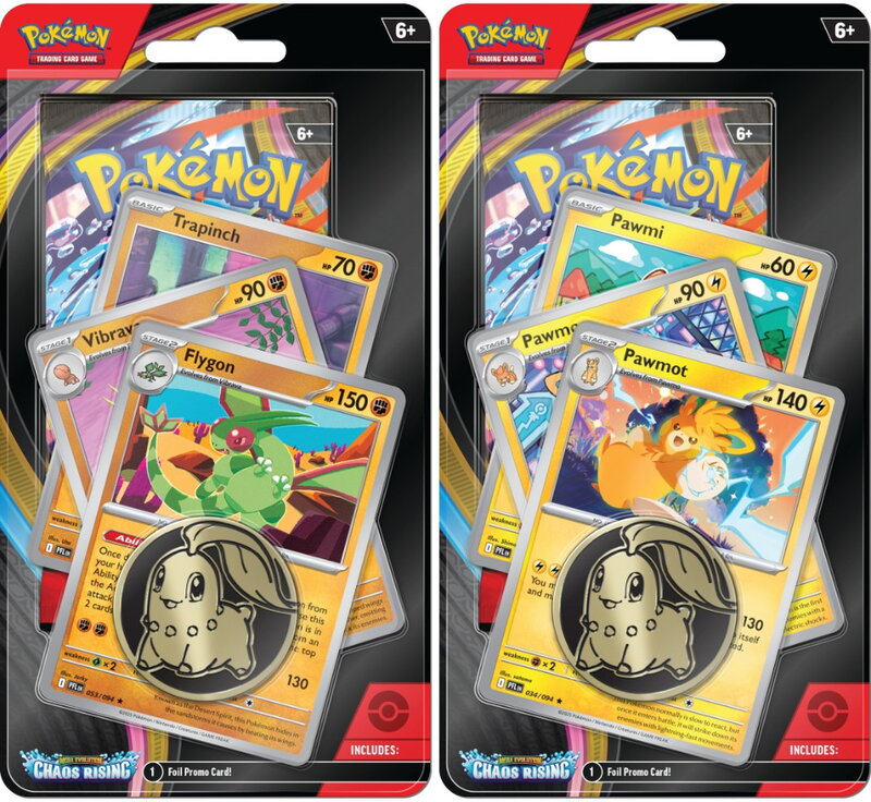 Pokemon ME4 Chaos Rising Premium Checklane