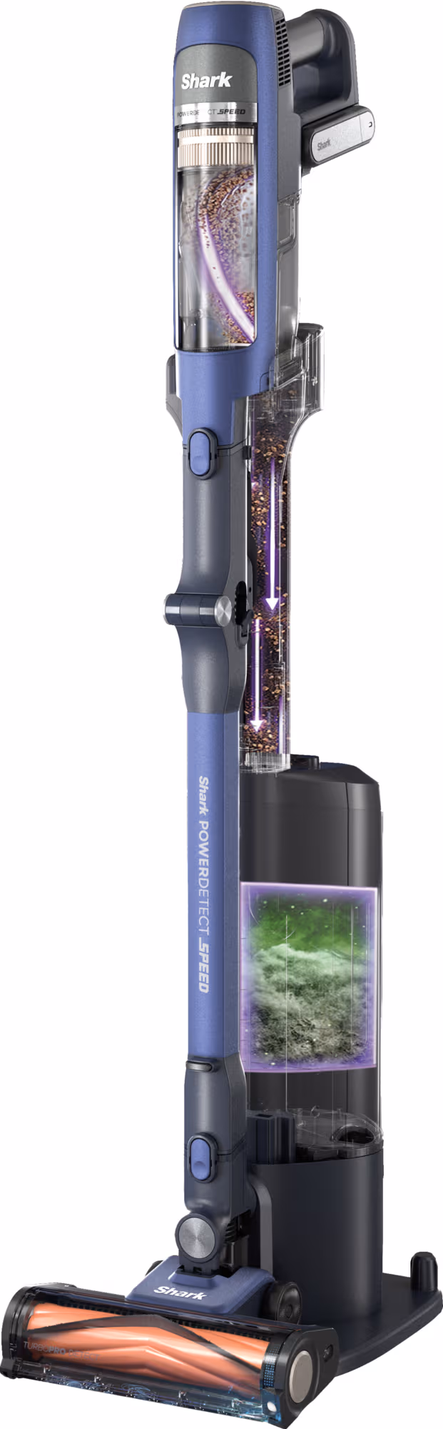 Shark PowerDetect Speed Pet Pro skaftdammsugare IA3241EUT (blå)