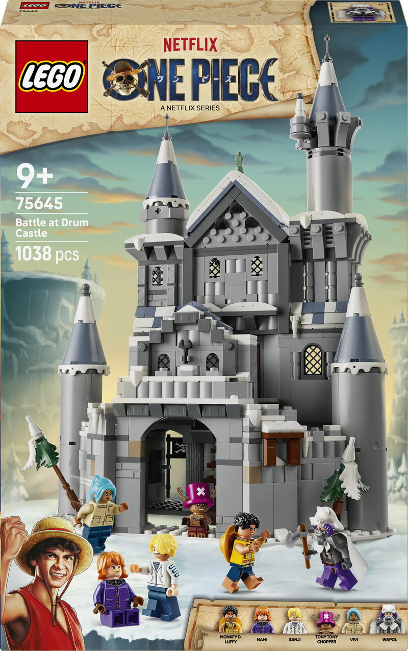 LEGO One Piece Strid vid Drum-slottet 75645