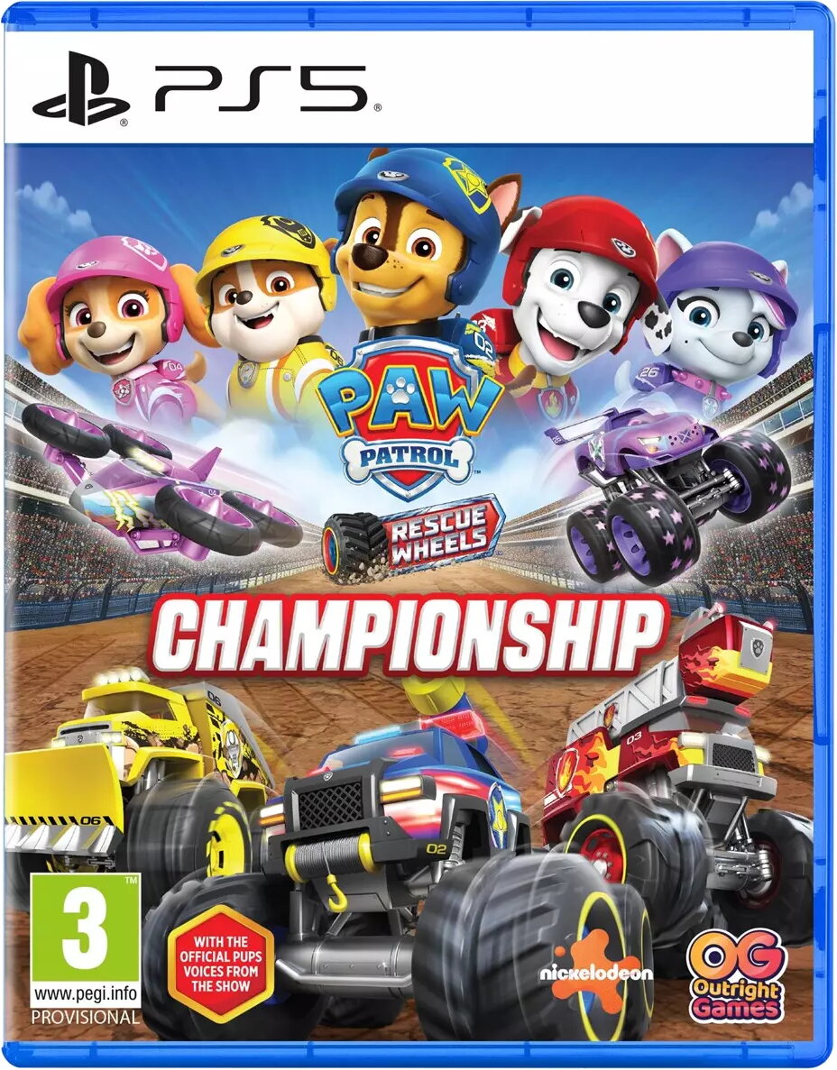 Paw Patrol: Rescue Wheels Championship (PS5)