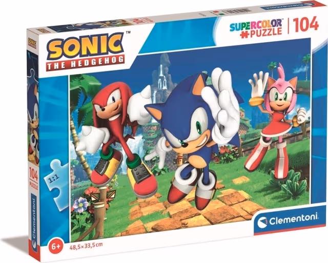 Clementoni Jigsaw Puzzle - Sonic 104st. 2D Pussel
