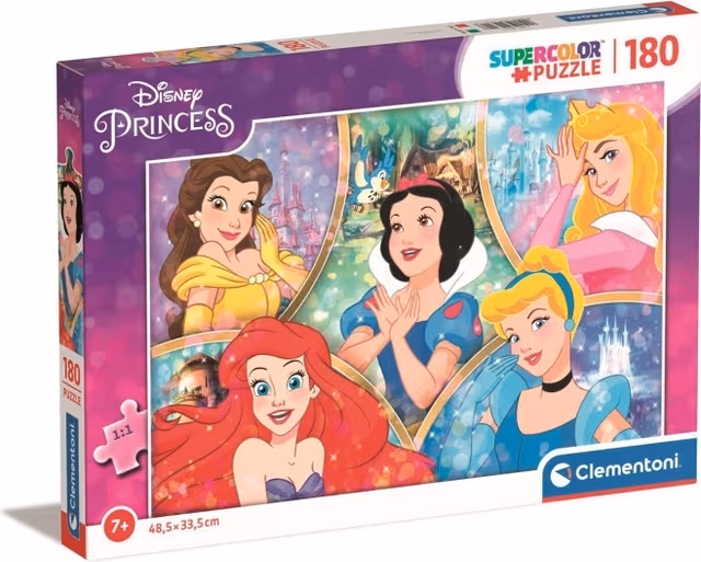 Clementoni Puzzle Disney Princess 180pc. 2D Pussel
