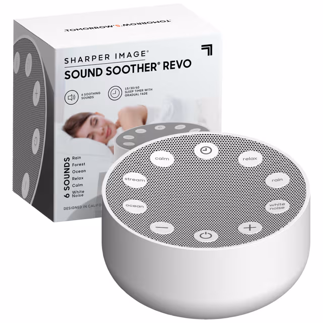 Sharper Image Sleep Therapy vitt brus maskin 1225004571 (vit)