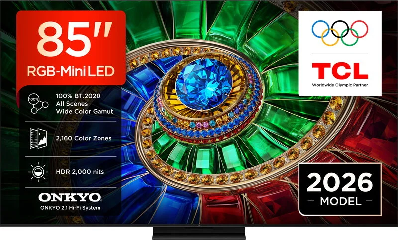 TCL 85" RM7L 4K LCD TV (2026)