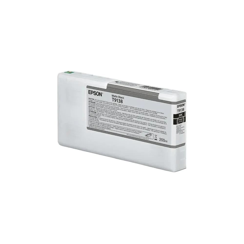 Epson T9138 - matte black - original - ink cartridge