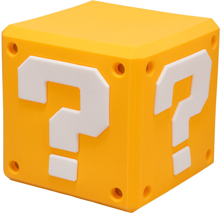 Super Mario Question Block SquishyGlo Light Rechargeable