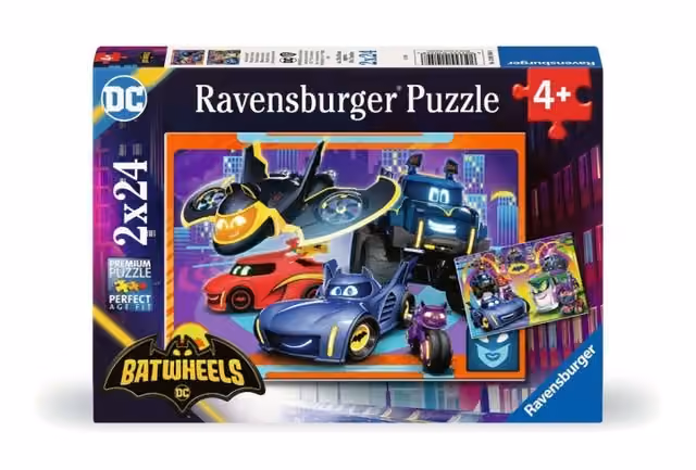 Ravensburger Pussel Batwheels 2x24p