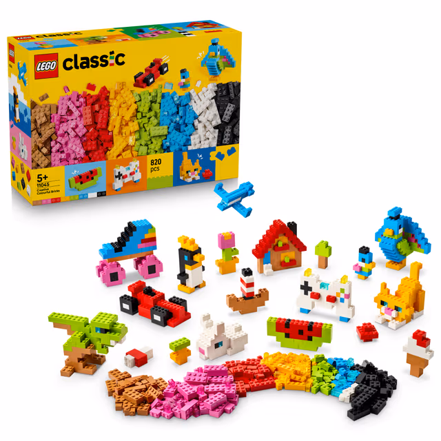 LEGO Classic Kreativa färgglada klossar 11045