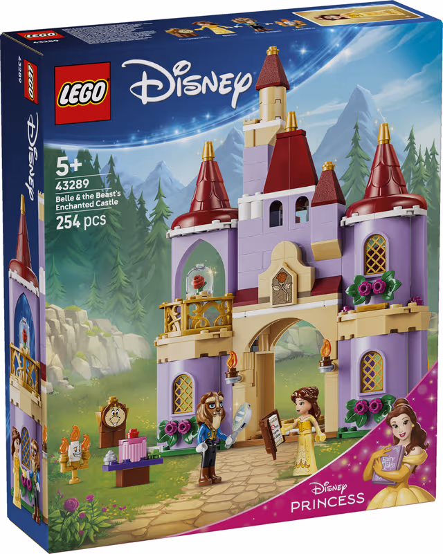 LEGO │ Disney Princess Belles och Odjurets förtrollade slott 43289