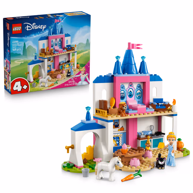 LEGO │ Disney Princess Askungens slott och djurvänner 43283
