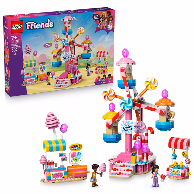 LEGO Friends Pariserhjul med godis- och cupcaketema 42700