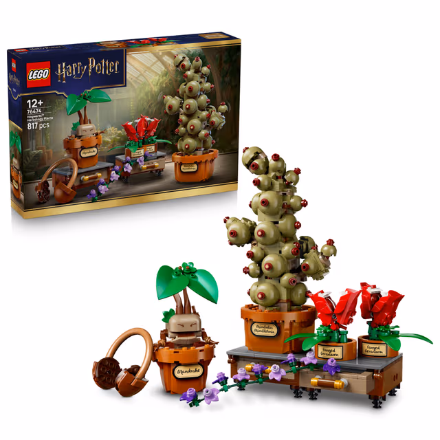 LEGO Harry Potter Hogwarts växter för örtlära 76474