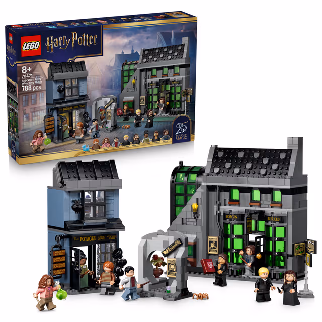 LEGO Harry Potter Svartvändargrändens trollkarlsbutiker 76471