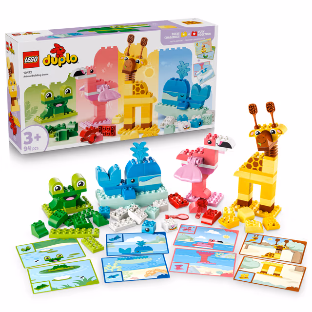 LEGO DUPLO Bygglek med djur 10472