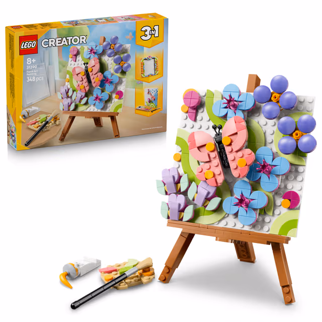 LEGO Creator Målning med blomsterkonst 31390