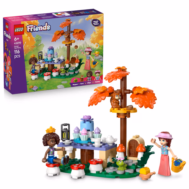 LEGO Friends Tebjudning i skogen 42690