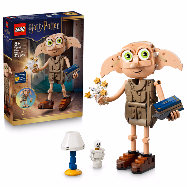LEGO Harry Potter Den fria husalfen Dobby 76469