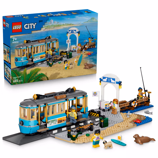 LEGO City Klassisk strandspårvagn 60506