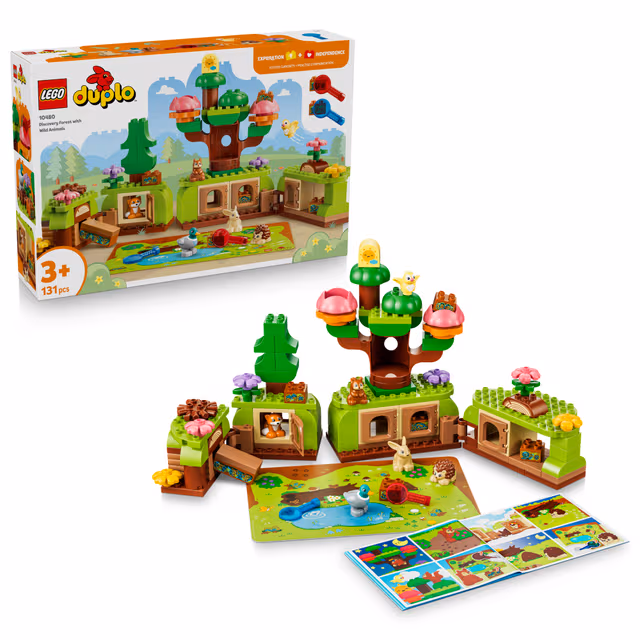 LEGO DUPLO Upptäckarskog med vilda djur 10480