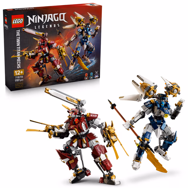 LEGO Ninjago 71870 Tvillingtitanrobotarna