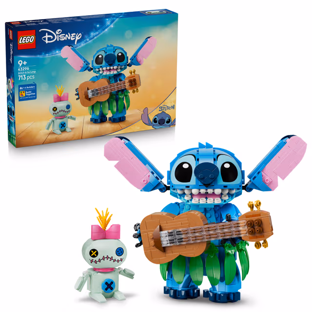 LEGO │ Disney Stitch & Scrump 43296