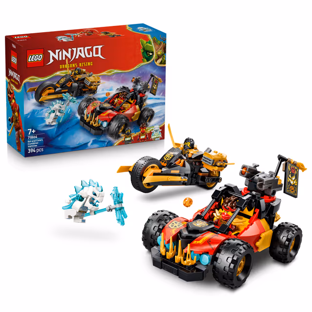 LEGO NINJAGO Kai och Coles kombinationsfordon 71864