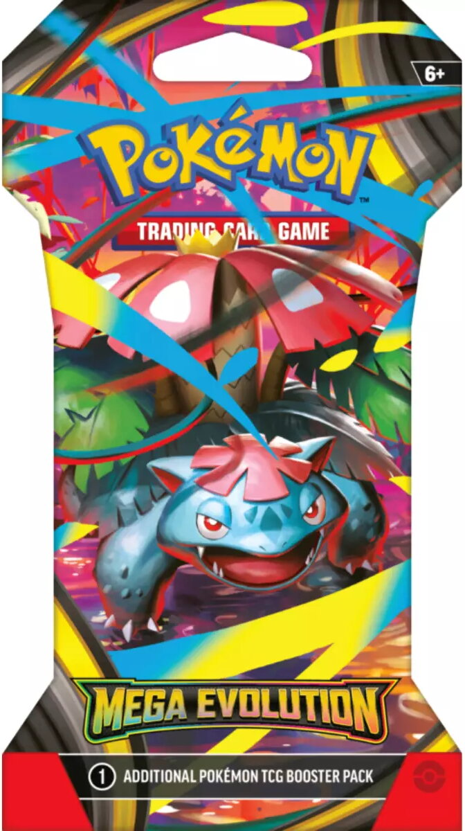 Pokemon Mega Evolution Sleeved Booster