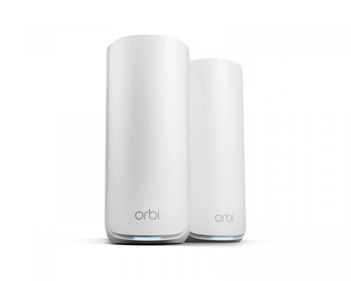 Netgear Orbi 870 Series Tri-Band WiFi 7 Mesh 2-Pack - Vit