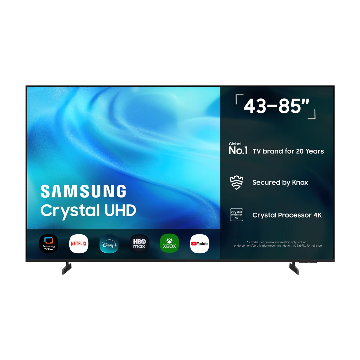 Samsung 75" 4K LED TV 2026 - TU75U8075HUXNA