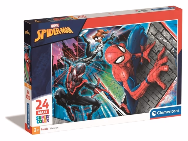 Clementoni SuperColor Maxi - Marvel Spider-Man 2D Pussel