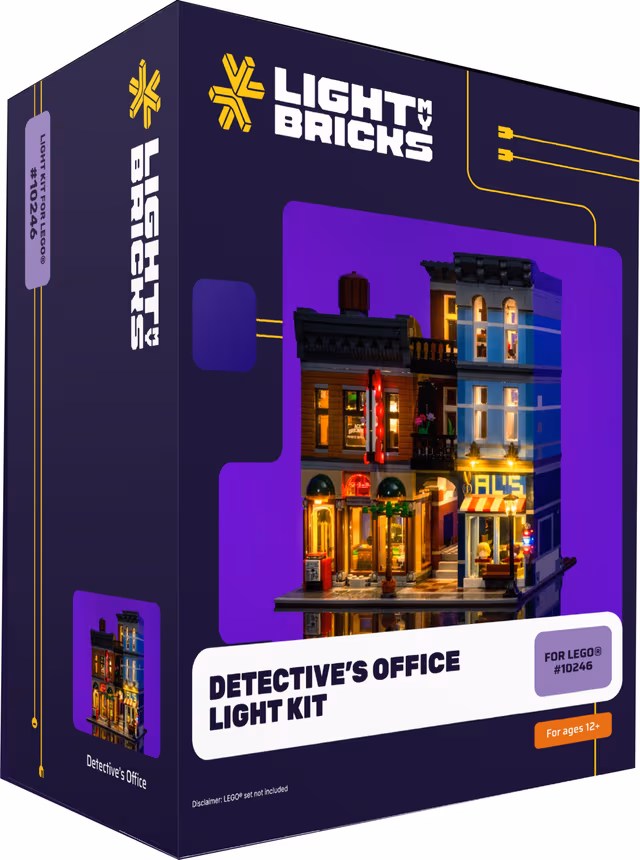 Light My Bricks™ Detective's Office ljuskit