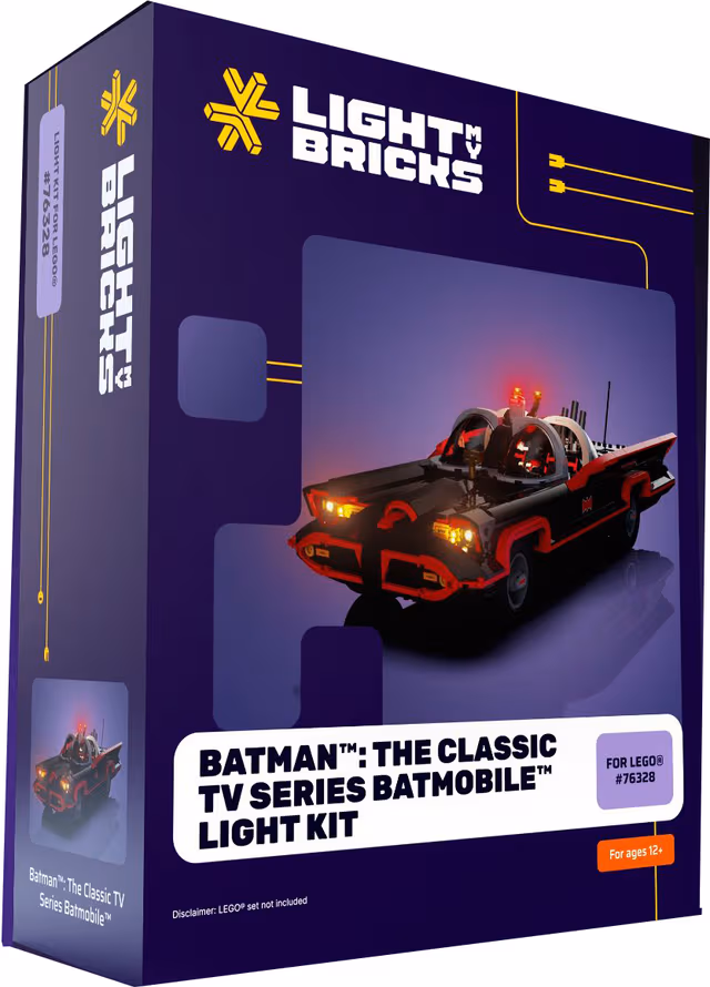 Light My Bricks™ Batman Classic Batmobile ljuskit