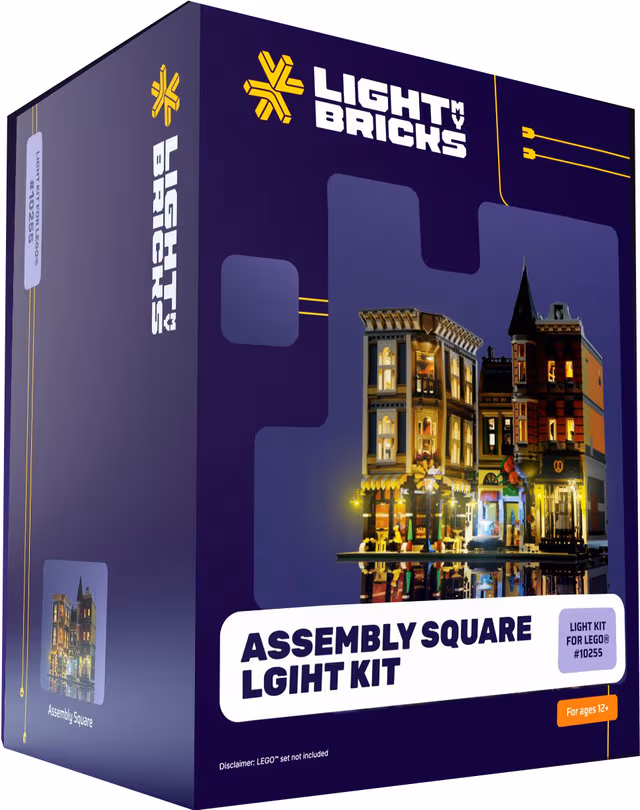 Light My Bricks Assembly Square ljuskit 10255