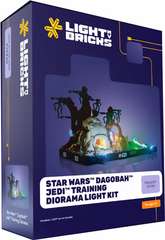 Light My Bricks™ Star Wars Dagobah ljussats