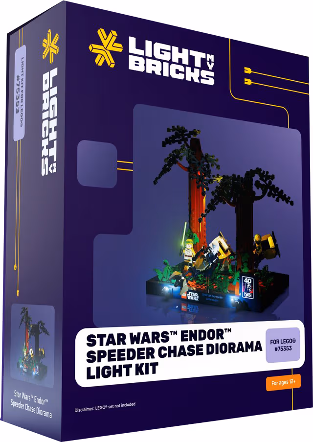 Light My Bricks™ Star Wars Endor Speeder ljuskit
