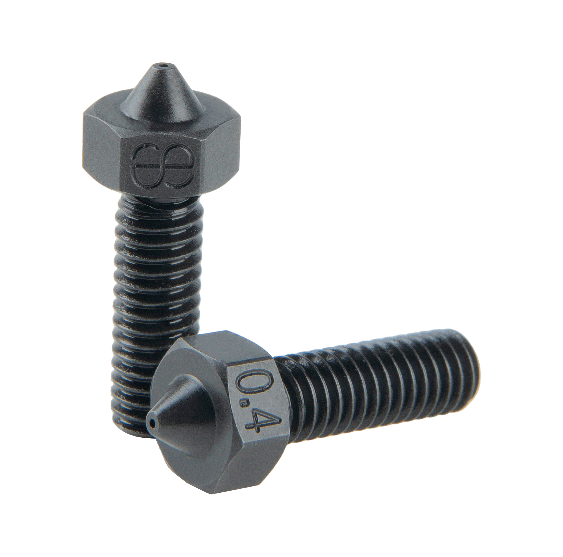 DropEffect XG M4 Threaded Gehard staal Nozzle 0.4/1.75mm