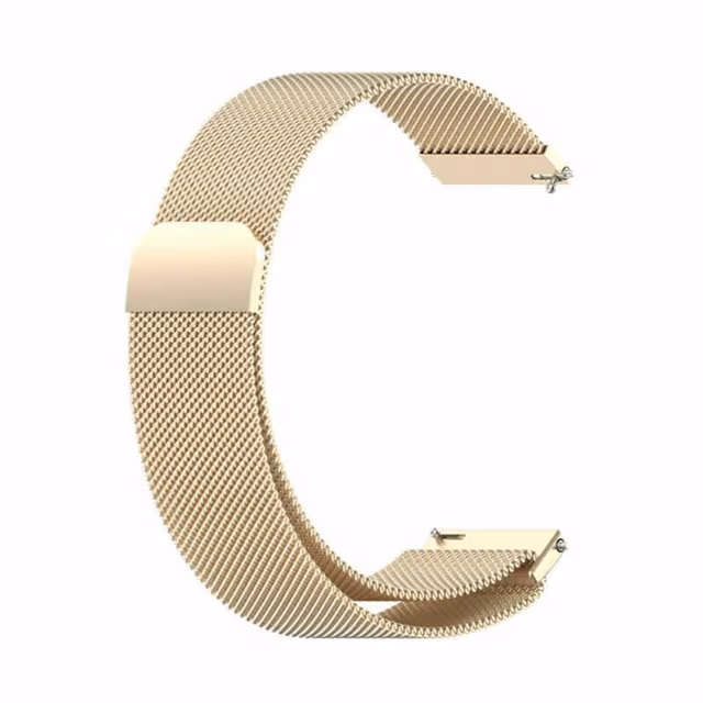 Milanese klockarmband till Garmin Forerunner 170 - Vintage gold
