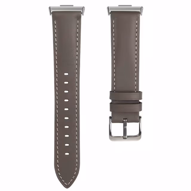 Läder klockarmband till Huawei Watch Fit 5 Pro - Urban grey