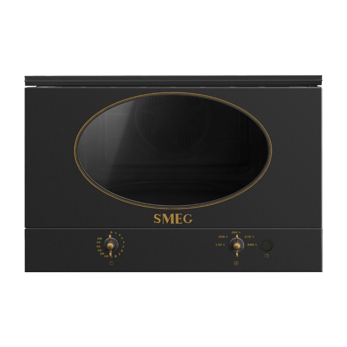 SMEG MP822NAO integrerad mikrovågsugn, antracit