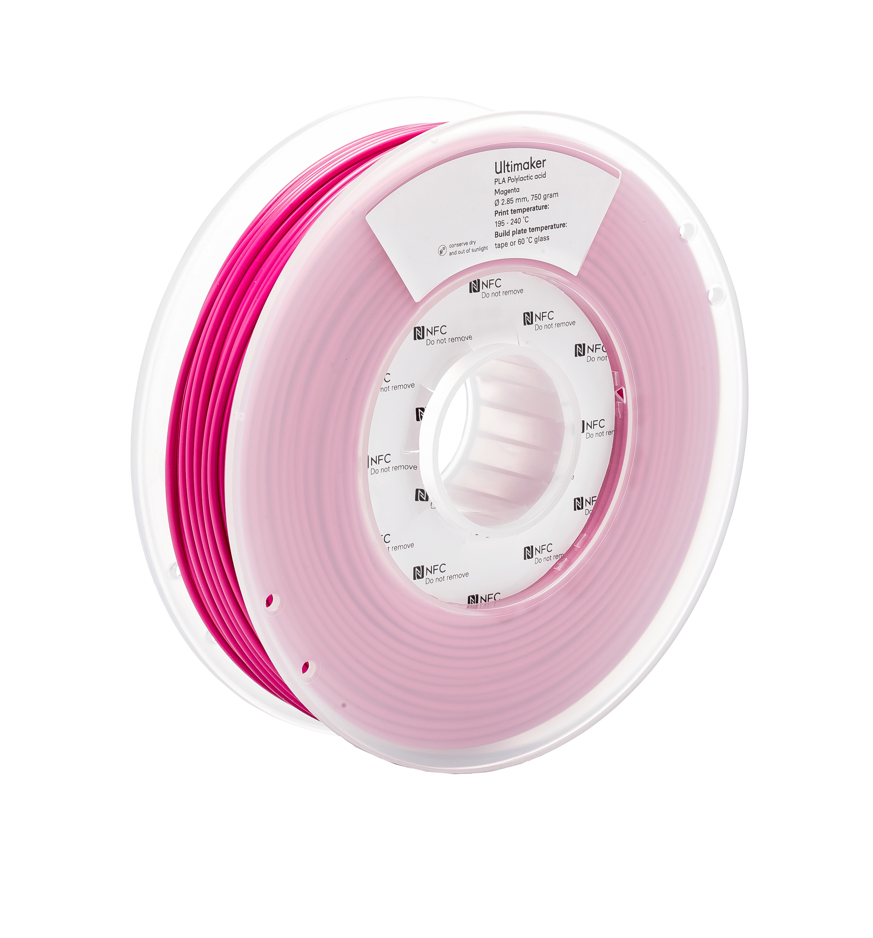 Ultimaker PLA - 2.85 mm - 750 g - Magenta