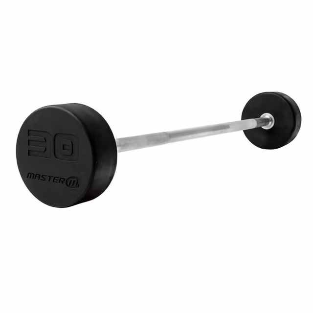 Master Fitness Fast skivstång, Fast skivstång 30 kg