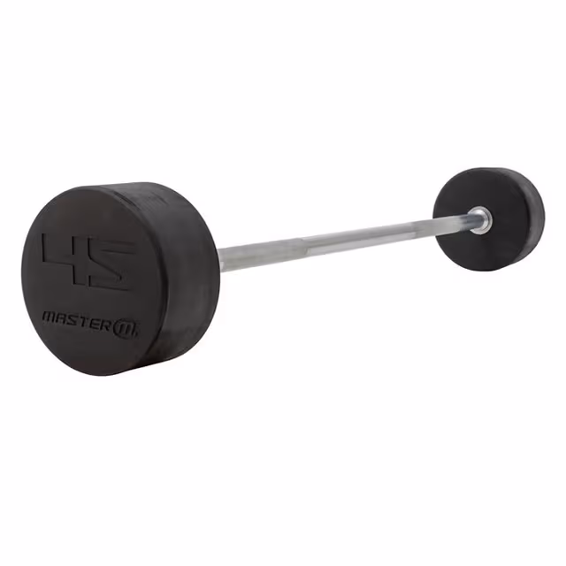 Master Fitness Fast skivstång, Fast skivstång 45 kg