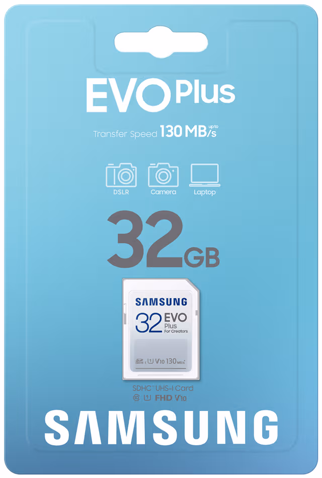 Samsung EVO Plus 32GB SD card