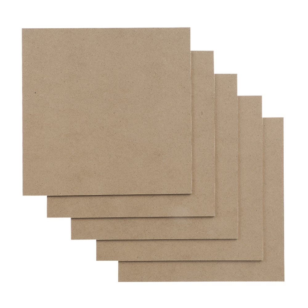 Snapmaker MDF Wood Sheet-A350 / 300x300x3mm / 5-Pakke