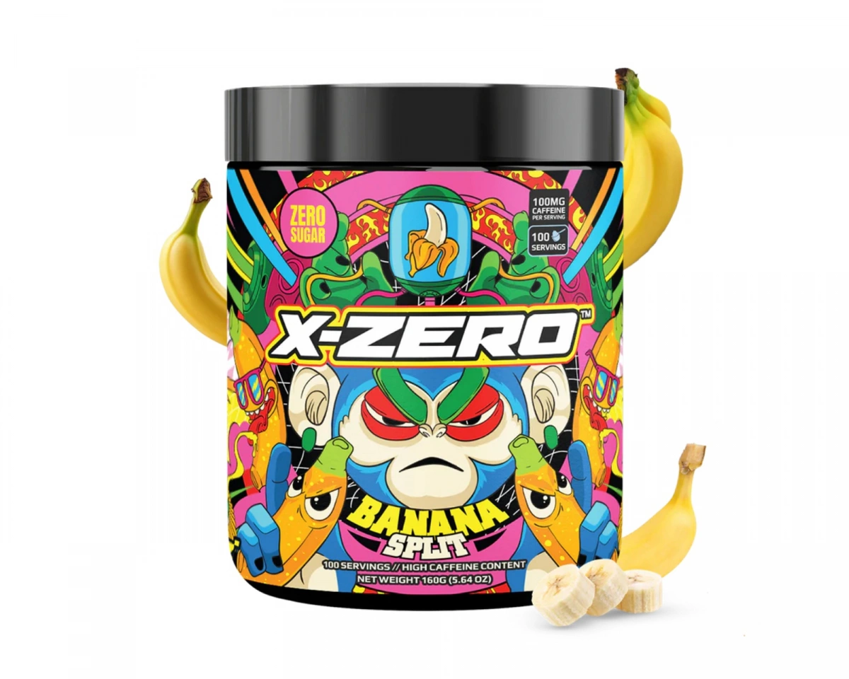 X-Gamer X-Zero Banana split - 100 Serveringar