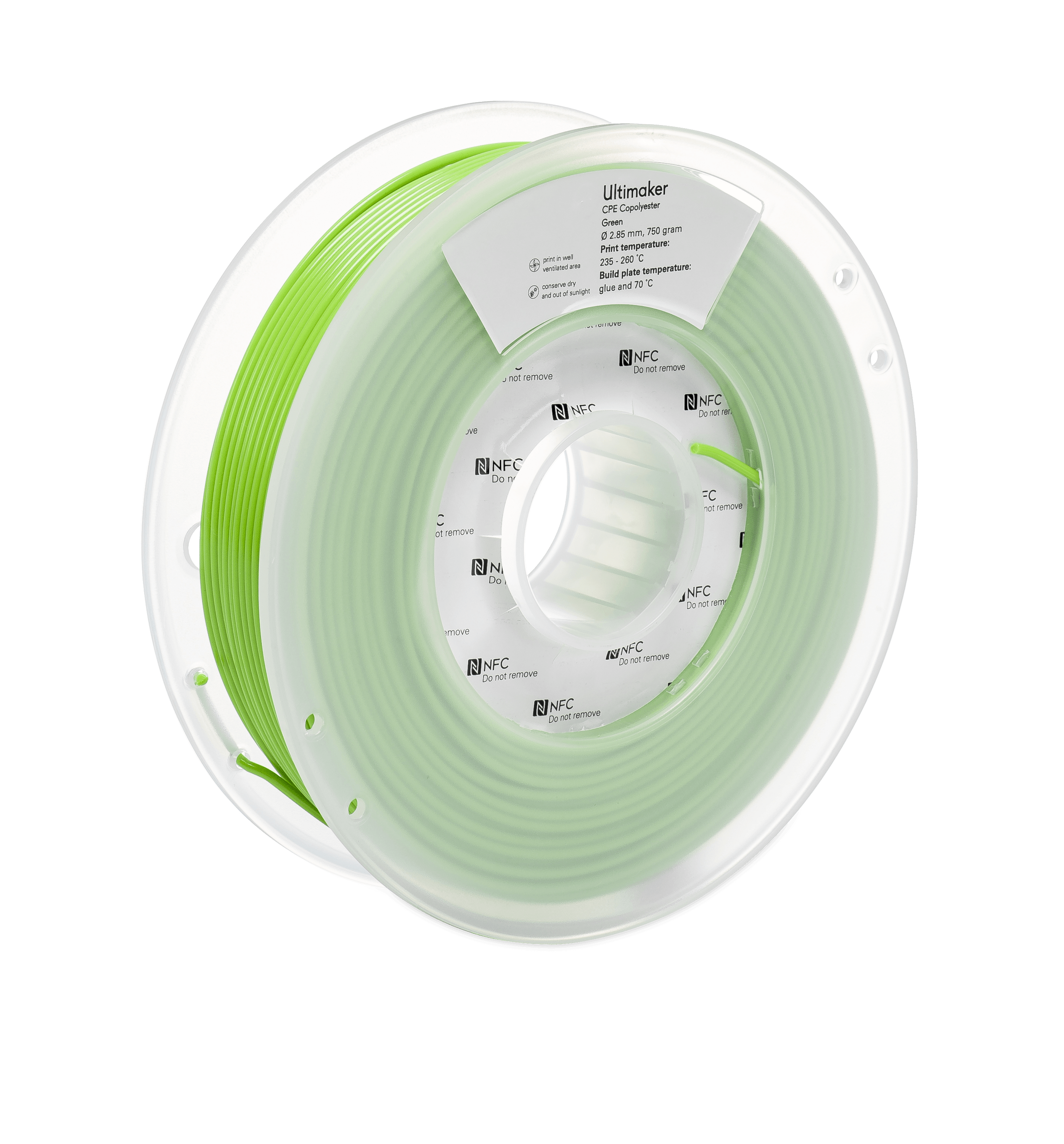 Ultimaker CPE - 2.85 mm - 750 g - Green